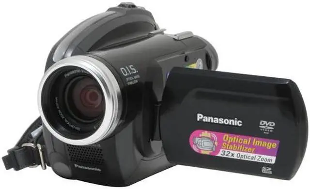 Main image of Panasonic VDR-D230 Black 2.7"LCD 32X Optical Zoom DVD Palmcorder Camcorder
