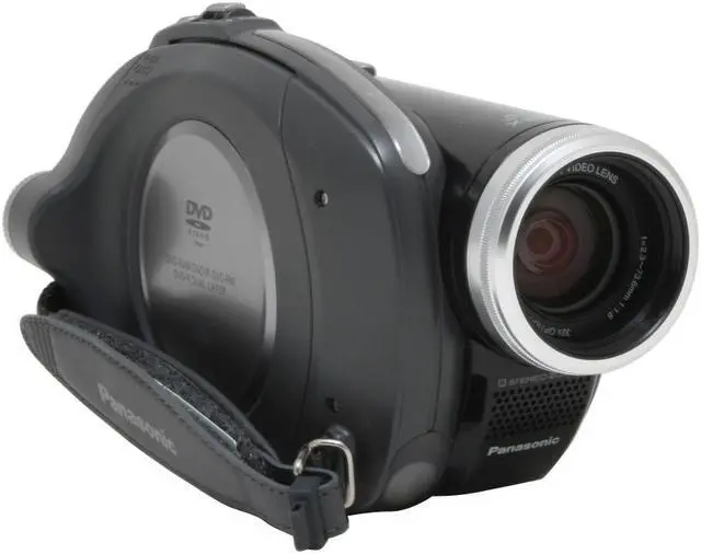 Alt view image 2 of 13 - Panasonic VDR-D230 Black 2.7"LCD 32X Optical Zoom DVD Palmcorder Camcorder