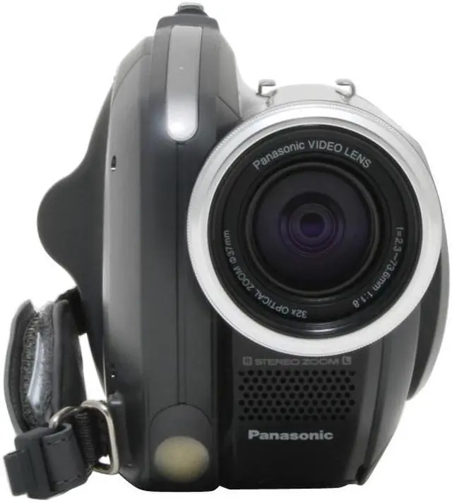 Alt view image 3 of 13 - Panasonic VDR-D230 Black 2.7"LCD 32X Optical Zoom DVD Palmcorder Camcorder