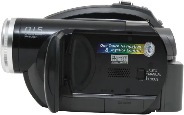 Alt view image 5 of 13 - Panasonic VDR-D230 Black 2.7"LCD 32X Optical Zoom DVD Palmcorder Camcorder