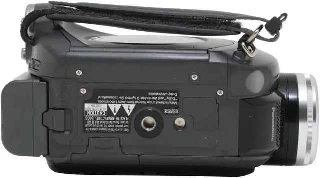 Alt view image 9 of 13 - Panasonic VDR-D230 Black 2.7"LCD 32X Optical Zoom DVD Palmcorder Camcorder