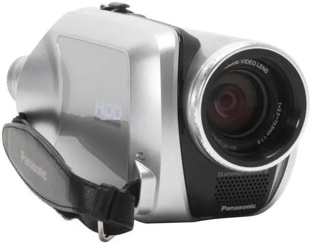 Alt view image 2 of 13 - Panasonic SDR-H18 1/6" CCD 2.7" 123K 32X Variable Speed Optical Zoom Hard Disk Drive/SD Palmcorder Camcorder