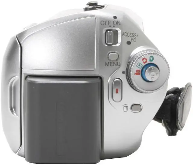 Alt view image 10 of 13 - Panasonic SDR-H18 1/6" CCD 2.7" 123K 32X Variable Speed Optical Zoom Hard Disk Drive/SD Palmcorder Camcorder