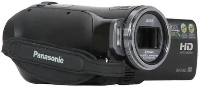 Alt view image 7 of 12 - Panasonic HDC-SD5 Black 3CCD 2.7"LCD 10X Variable Speed Optical Zoom High Definition Camcorder