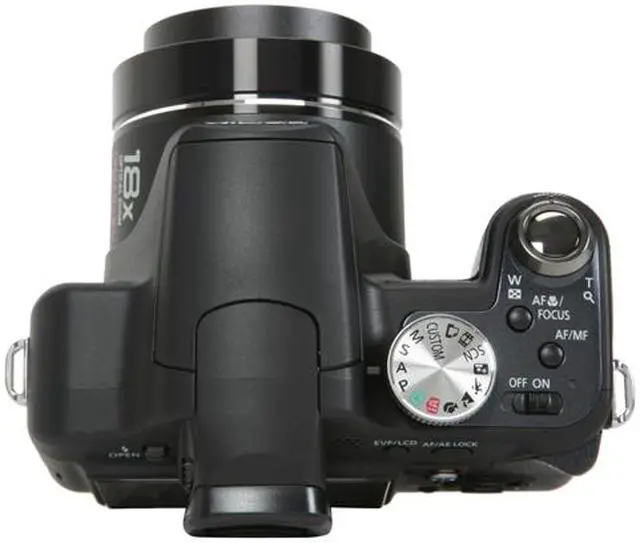 Alt view image 12 of 15 - Panasonic DMC-FZ18K Black 8.1 MP 2.5" 207K LCD 18X Optical Zoom 28mm Wide Angle Digital Camera