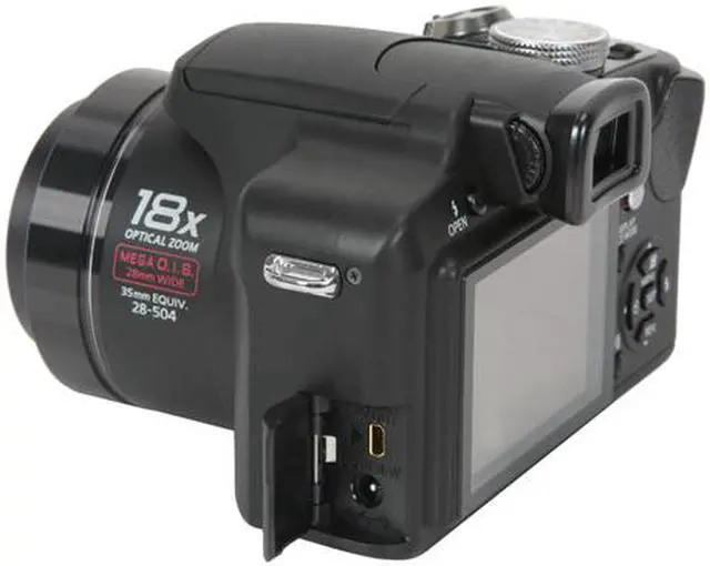 Alt view image 13 of 15 - Panasonic DMC-FZ18K Black 8.1 MP 2.5" 207K LCD 18X Optical Zoom 28mm Wide Angle Digital Camera