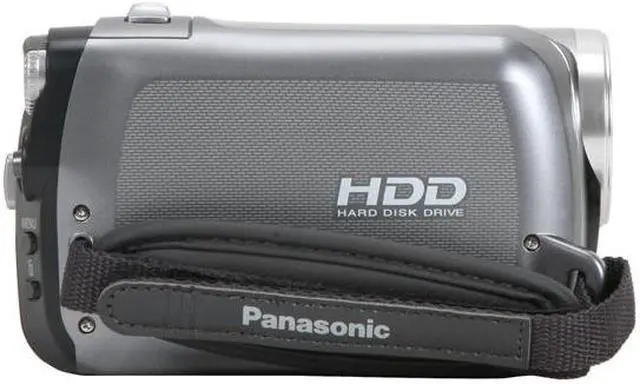 Alt view image 6 of 12 - Panasonic SDR-H40 Black/Silver 2.7"LCD 42X Variable Speed Zoom 40GB Hard Disk Drive/SD Hybrid Camcorder