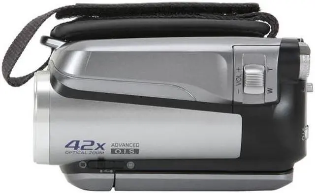 Alt view image 9 of 12 - Panasonic SDR-H40 Black/Silver 2.7"LCD 42X Variable Speed Zoom 40GB Hard Disk Drive/SD Hybrid Camcorder