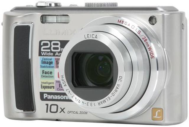 Panasonic DMC-TZ5S Silver 9.0 MP 28mm Wide Angle HD Output Digital