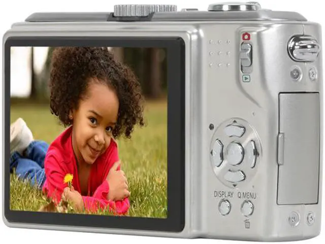 Alt view image 5 of 12 - Panasonic DMC-TZ5S Silver 9.0 MP 10X Optical Zoom 28mm Wide Angle HD Output Digital Camera