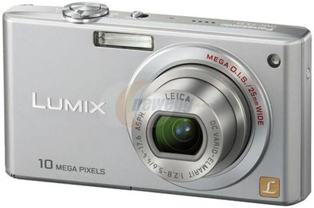 Main image of Panasonic Lumix DMC-FX35S Silver 10.1 MP 4X Optical Zoom 25mm Wide Angle Digital Camera