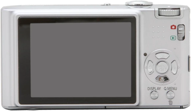 Alt view image 8 of 15 - Panasonic Lumix DMC-FX35S Silver 10.1 MP 4X Optical Zoom 25mm Wide Angle Digital Camera