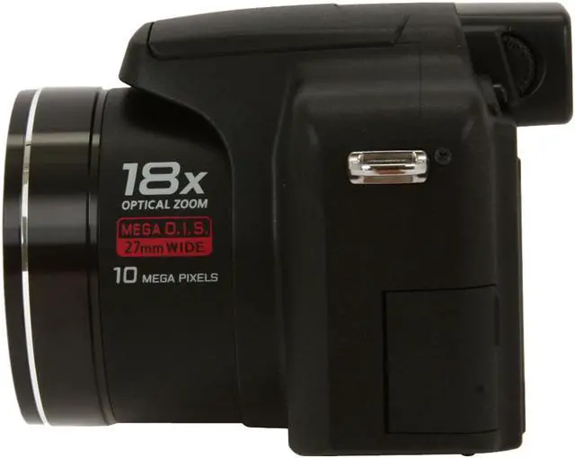 Alt view image 2 of 14 - Panasonic DMC-FZ28K Black 10.1 MP 18X Optical Zoom 27mm Wide Angle Digital Camera