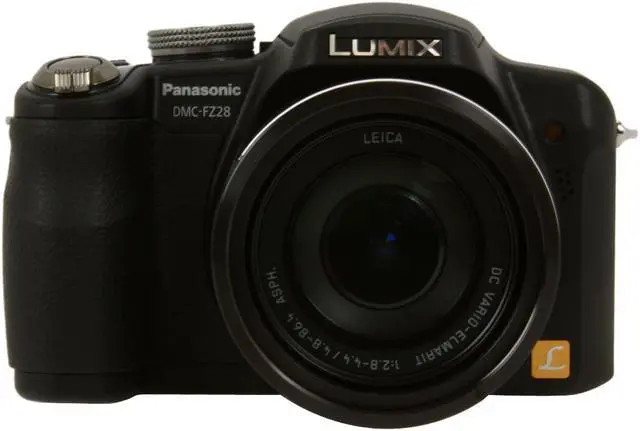 Alt view image 8 of 14 - Panasonic DMC-FZ28K Black 10.1 MP 18X Optical Zoom 27mm Wide Angle Digital Camera