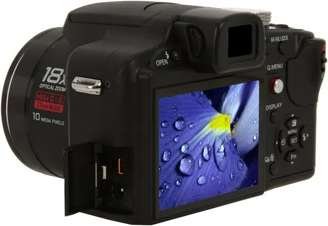 Alt view image 10 of 14 - Panasonic DMC-FZ28K Black 10.1 MP 18X Optical Zoom 27mm Wide Angle Digital Camera