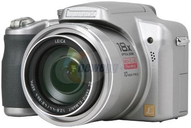 Panasonic Lumix DMC-FZ28S Silver 10.1 MP 27mm Wide Angle Digital