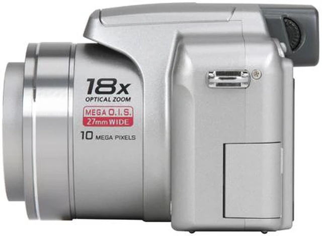 Panasonic Lumix DMC-FZ28S Silver 10.1 MP 27mm Wide Angle Digital