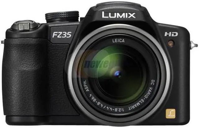 Alt view image 6 of 11 - Panasonic LUMIX DMC-FZ35 Black 12.1 MP 18X Optical Zoom 27mm Wide Angle Digital Camera