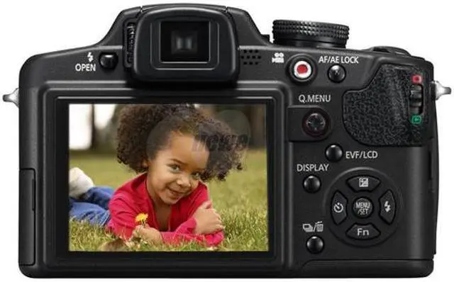 Alt view image 8 of 11 - Panasonic LUMIX DMC-FZ35 Black 12.1 MP 18X Optical Zoom 27mm Wide Angle Digital Camera