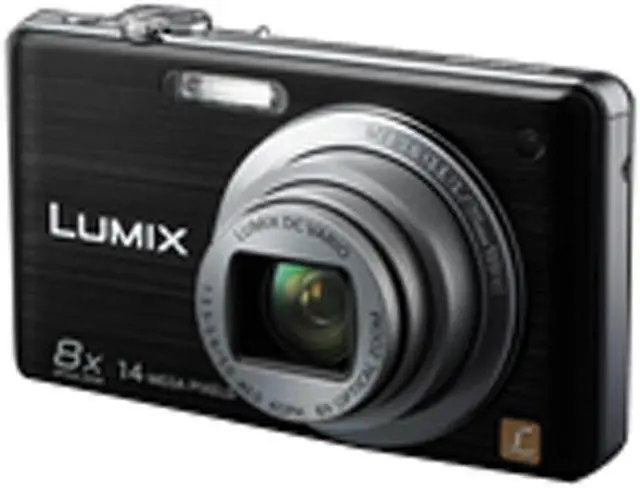 Alt view image 3 of 4 - Panasonic LUMIX DMC-FH20 Black 14 MP 8X Optical Zoom 28mm Wide Angle Digital Camera