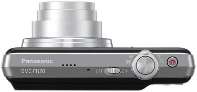 Alt view image 4 of 4 - Panasonic LUMIX DMC-FH20 Black 14 MP 8X Optical Zoom 28mm Wide Angle Digital Camera