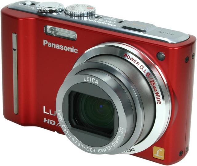 Main image of Panasonic DMC-ZS7R Red 12.1 MP 12X Optical Zoom 25mm Wide Angle Digital Camera