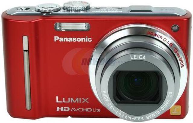 Alt view image 2 of 9 - Panasonic DMC-ZS7R Red 12.1 MP 12X Optical Zoom 25mm Wide Angle Digital Camera