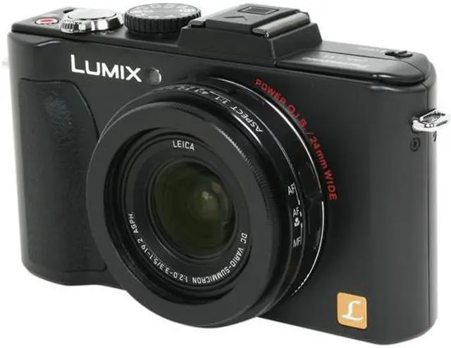 Main image of Panasonic DMC-LX5 Black 10.1MP 3.8X Optical Zoom Digital Camera