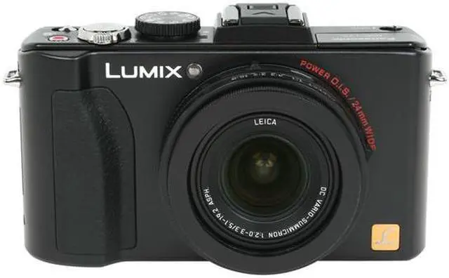 Alt view image 2 of 5 - Panasonic DMC-LX5 Black 10.1MP 3.8X Optical Zoom Digital Camera