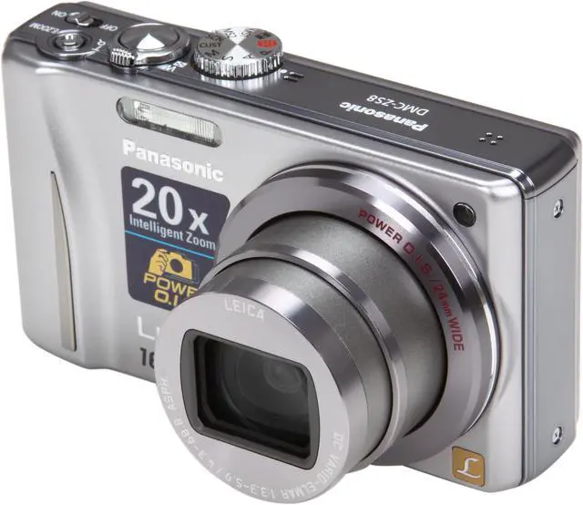 Main image of Panasonic DMC-ZS8 Silver 14.1 MP 16X Optical Zoom Digital Camera