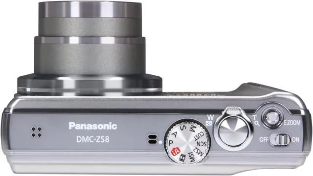 Alt view image 6 of 8 - Panasonic DMC-ZS8 Silver 14.1 MP 16X Optical Zoom Digital Camera