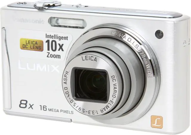 Main image of Panasonic DMC-FH25S Silver 16.1 MP 8X Optical Zoom 28mm Wide Angle Digital Camera
