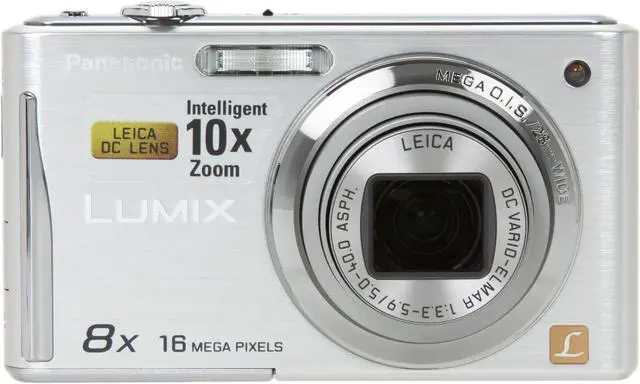 Alt view image 2 of 8 - Panasonic DMC-FH25S Silver 16.1 MP 8X Optical Zoom 28mm Wide Angle Digital Camera
