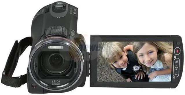 Alt view image 2 of 11 - Panasonic HDC-TM900K Black 3CMOS High Definition HDD/Flash Memory Camcorder