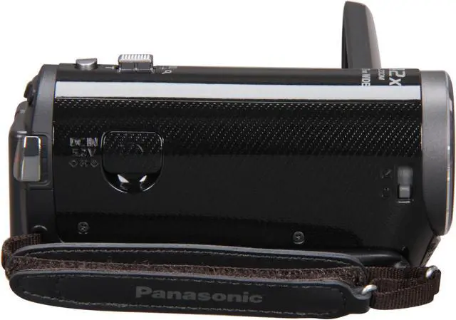 Alt view image 5 of 8 - Panasonic HDC-TM80K Black 1/5.8" MOS 2.7" 230k LCD 34X Optical Zoom High Definition HDD/Flash Memory Camcorder