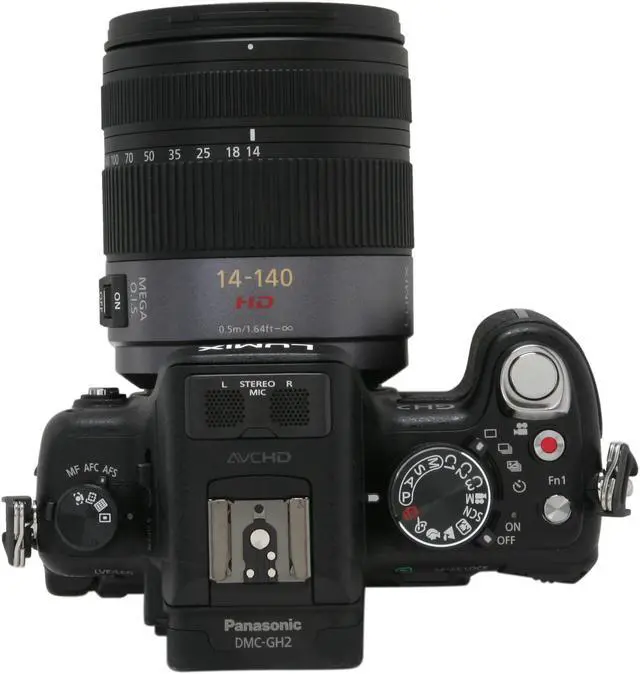 Alt view image 7 of 11 - Panasonic DMC-GH2 Black 16.05 MP Digital Interchangeable Lens System Camera W/ 14-140mm Lens