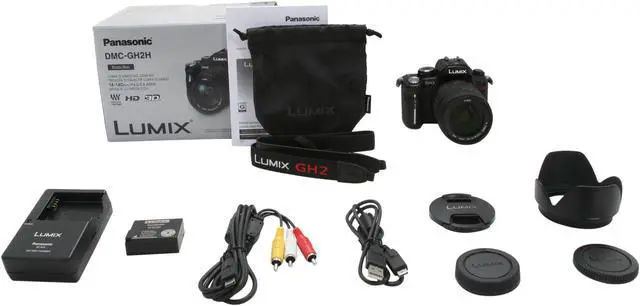 Alt view image 11 of 11 - Panasonic DMC-GH2 Black 16.05 MP Digital Interchangeable Lens System Camera W/ 14-140mm Lens