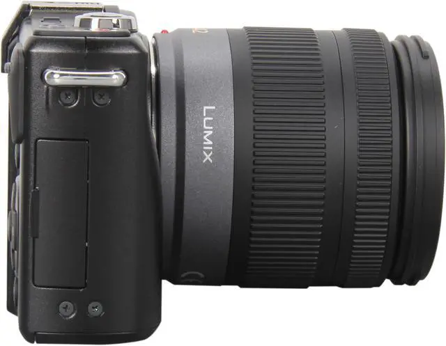 Alt view image 3 of 10 - Panasonic LUMIX DMC-GF2KK Black 12.10 MP Micro Four-Thirds Interchangeable Lens Digital Camera w/ 14-42 lens