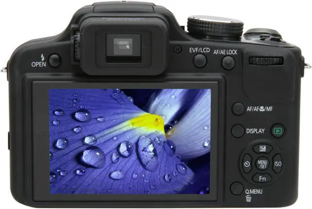 Alt view image 4 of 8 - Panasonic DMC-FZ47K Black 12.1 MP 24X Optical Zoom 25mm Wide Angle Digital Camera
