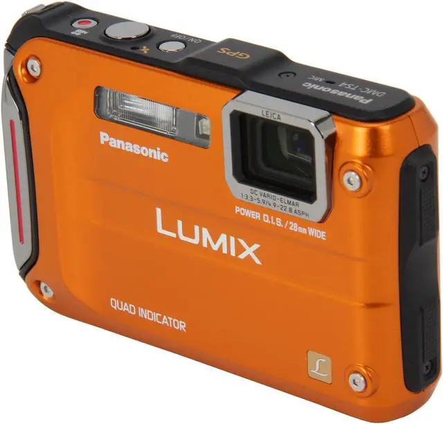 Main image of Panasonic LUMIX DMC-TS4D Orange 12.1 MP 2.7" 230K Action Camera