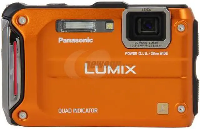 Alt view image 2 of 8 - Panasonic LUMIX DMC-TS4D Orange 12.1 MP 2.7" 230K Action Camera
