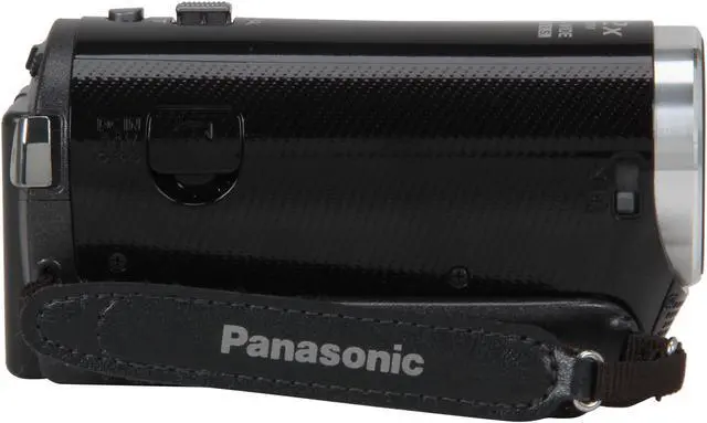 Alt view image 5 of 8 - Panasonic HC-V100K Black 1/5.8" MOS 2.7" LCD 34X Optical Zoom Full HD Camcorder