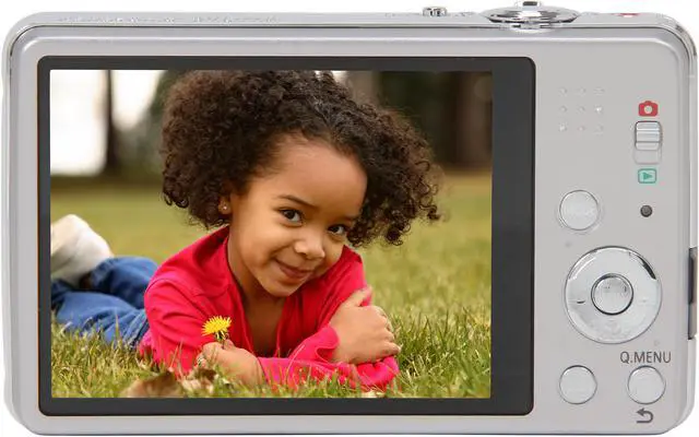 Alt view image 4 of 8 - Panasonic LUMIX DMC-FH8 Silver 16.1 MP 5X Optical Zoom 24mm Wide Angle Digital Camera