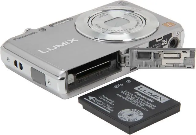 Alt view image 7 of 8 - Panasonic LUMIX DMC-FH8 Silver 16.1 MP 5X Optical Zoom 24mm Wide Angle Digital Camera