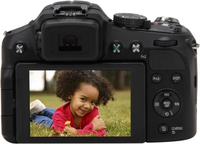 Alt view image 4 of 9 - Panasonic LUMIX FZ200 Black 12.1 MP 24X Optical Zoom 25mm Wide Angle Digital Camera HDTV Output