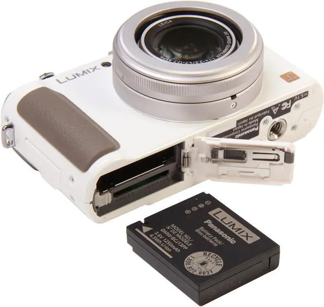 Alt view image 9 of 10 - Panasonic LUMIX LX7 White 10.1 MP 3.8X Optical Zoom 24mm Wide Angle Digital Camera HDTV Output