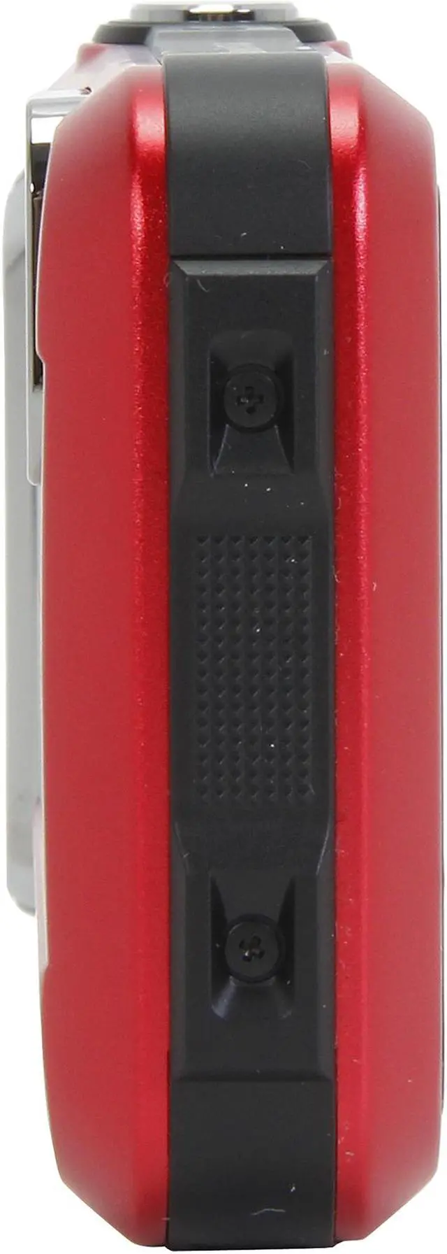 Alt view image 3 of 8 - Panasonic LUMIX TS25 DMC-TS25R Red 16.1 MP 2.7" 230K Active Lifestyle Tough Camera