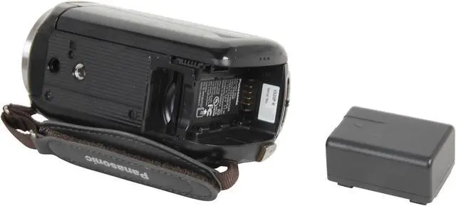 Alt view image 6 of 7 - Panasonic HC-V520K Black 1/5.8" MOS 3.0" LCD 50X Optical Zoom Full HD HDD/Flash Memory Camcorder