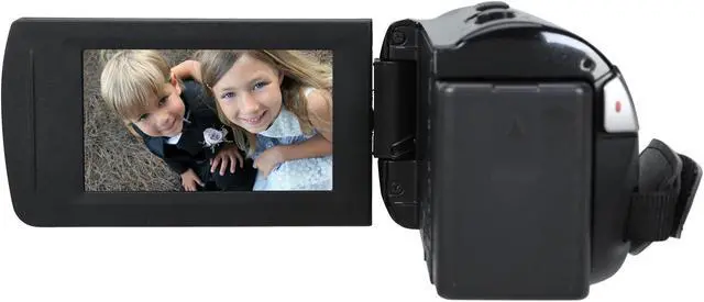 Alt view image 4 of 9 - Panasonic V250 HC-V250K Black 2.7" LCD 50X Optical Zoom Full HD Camcorder