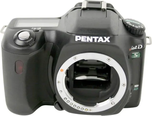 Alt view image 3 of 9 - PENTAX *ist DS Black 6.1 MP Digital SLR Camera - Body Only